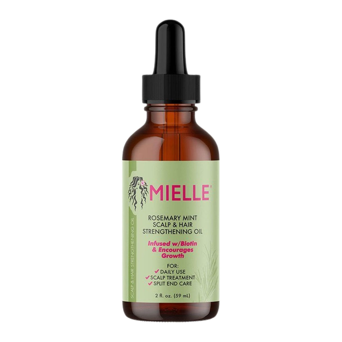 Mielle Rosemary Mint Scalp & Hair Strengthening Oil 2 oz