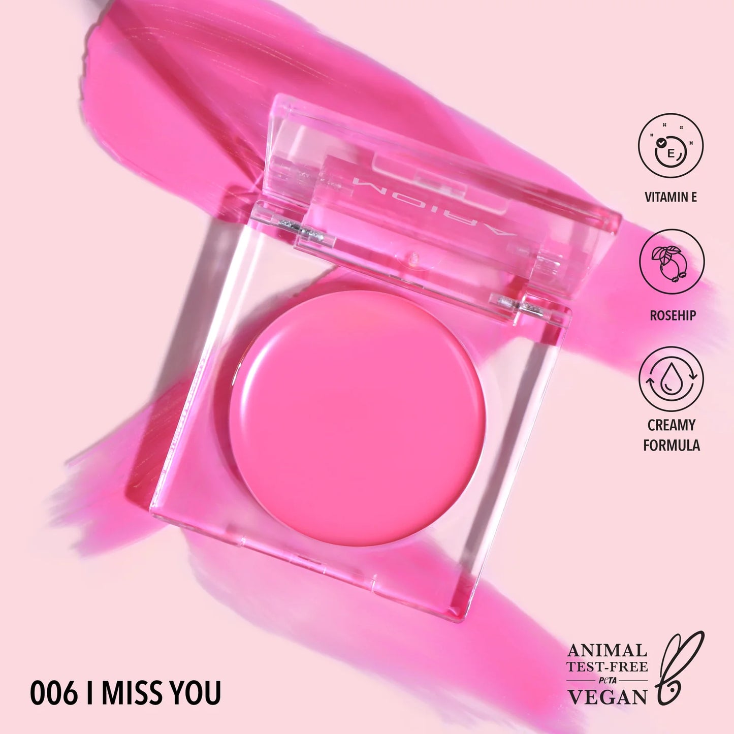 Moira Loveheat Cream Blush | 06 I Miss You