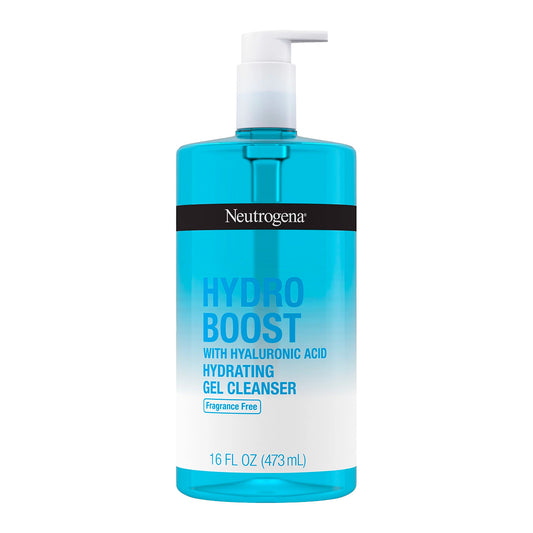 Neutrogena Hydro Boost Hydrating Gel Cleanser Fragrance Free 473 ml
