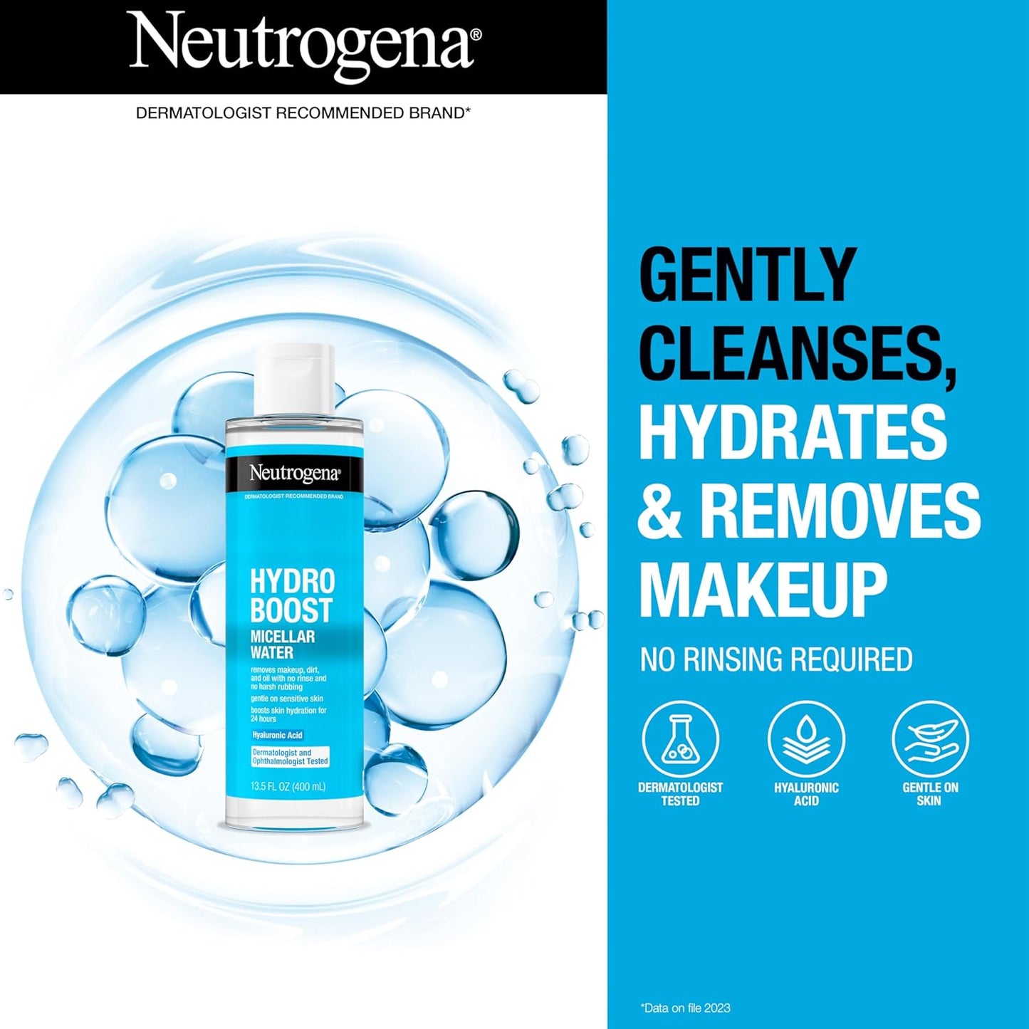 Neutrogena Hydro Boost Micellar Water 13.5 oz / 400 ml