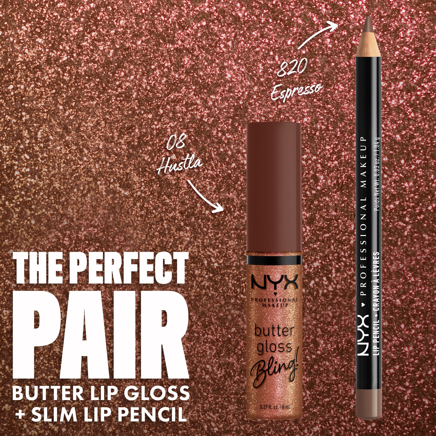 NYX Butter Gloss Bling Non-Sticky Lip Gloss | 08 Hustla