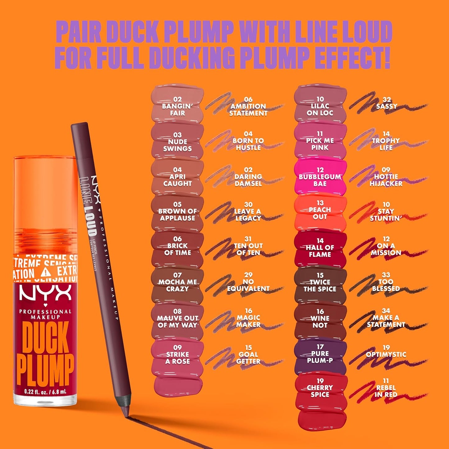 NYX Duck Plump High Pigment Plumping Gloss | 15 Twice The Spice