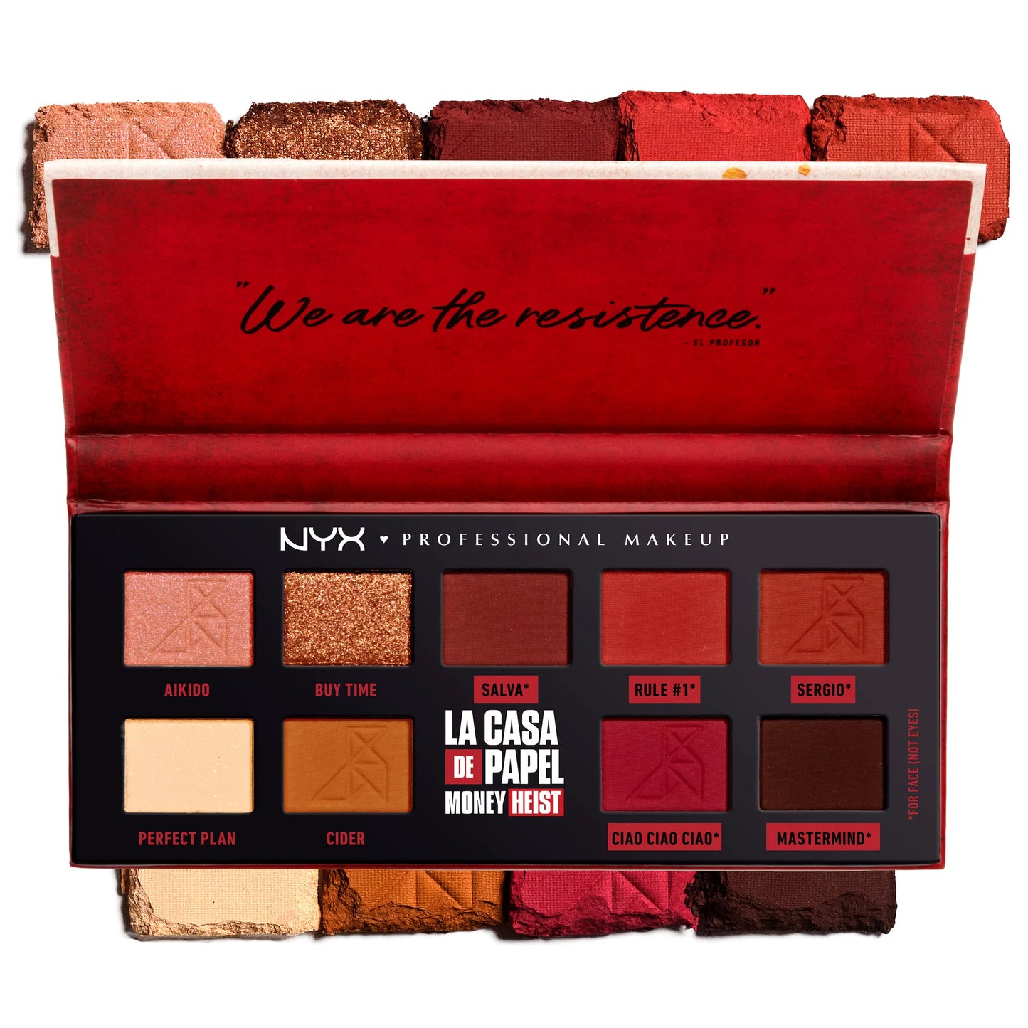 NYX Money Heist 9 Eye Shadow Palette