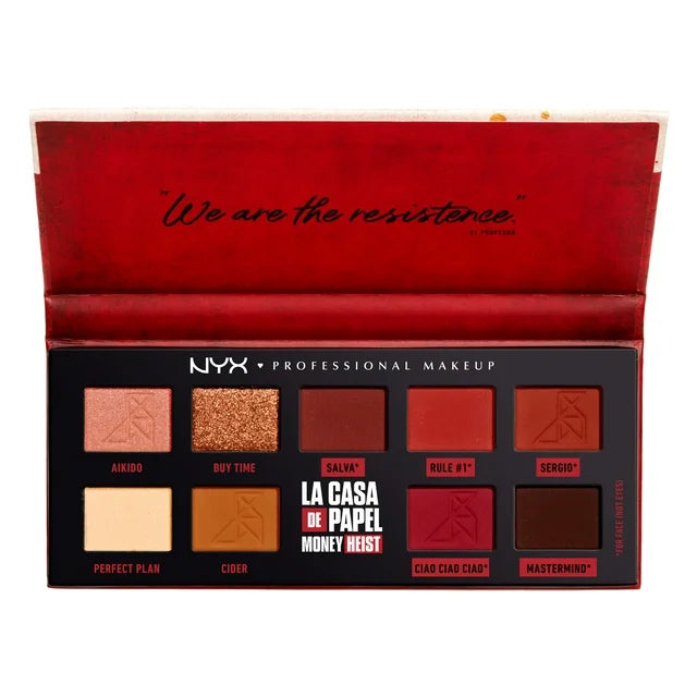 NYX Money Heist 9 Eye Shadow Palette