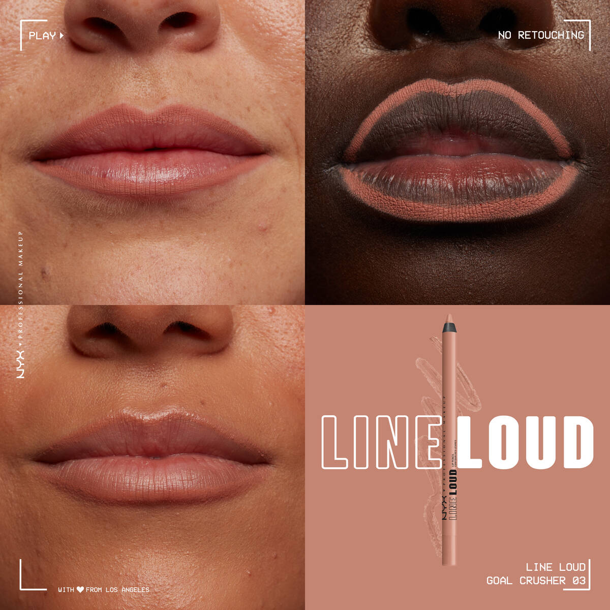 NYX Line Loud Lip Pencil | Goal Crusher