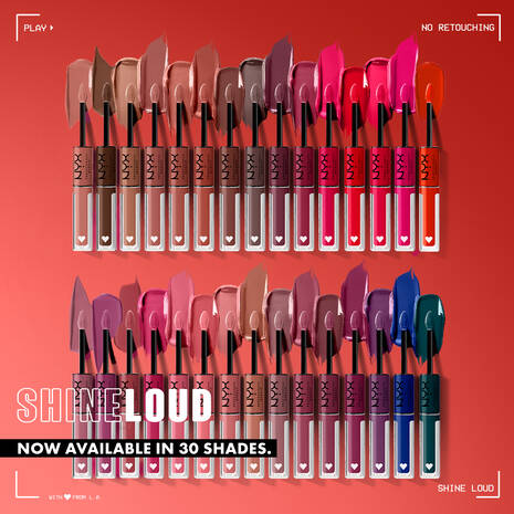 NYX Shine Loud High Shine Lip Color | Daring Damsel