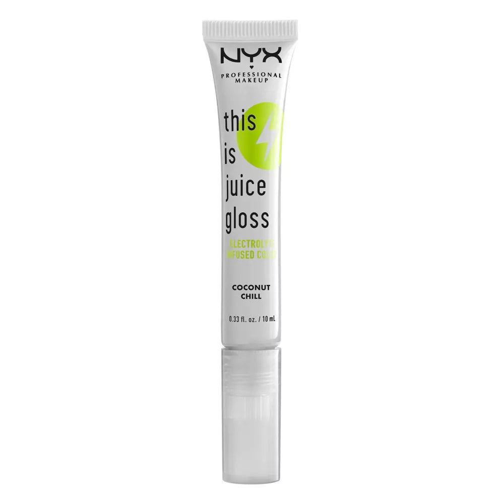 NYX This Is Juice Gloss Electrolyte Infused Color | Coconut Chill
