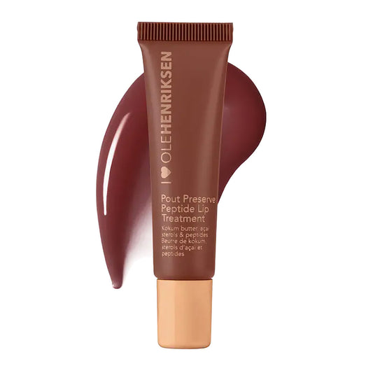 Olehenriksen Pout Preserve Peptide Lip Treatment | Cocoa Crème