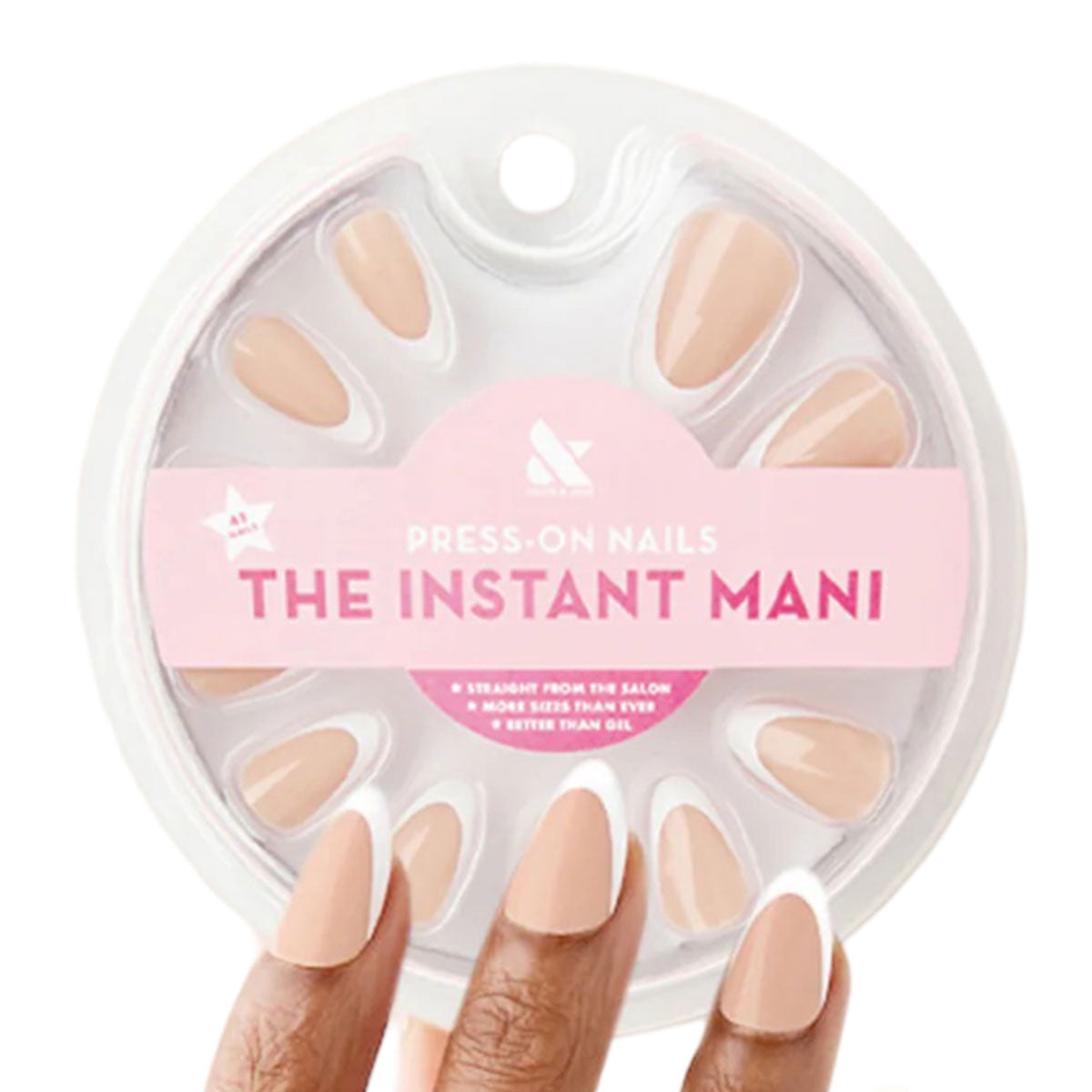 Olive & June Press-On Nails The Instant Mani | Medium Almond Classic French