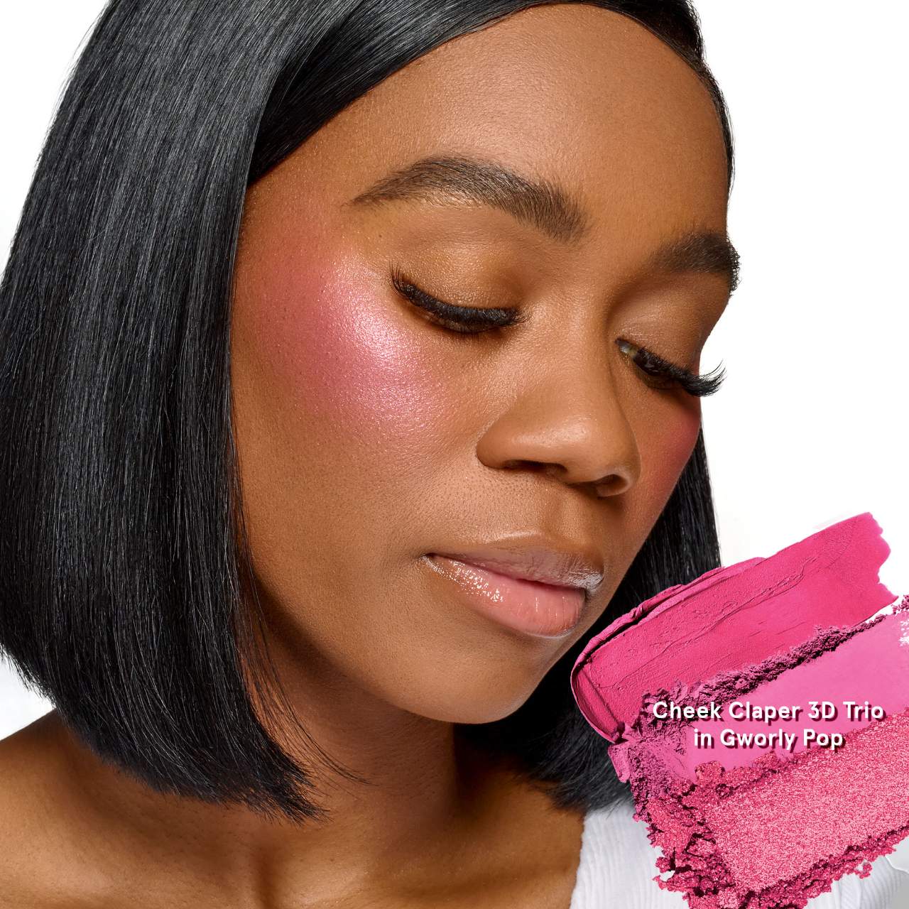 ONE/SIZE Cheek Clapper 3D Blush Trio | Gworly Pop