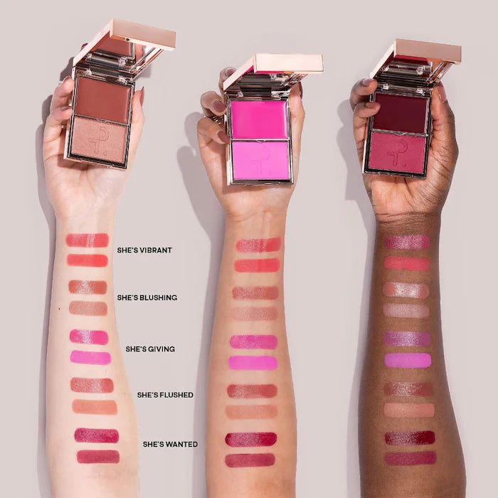 Patrick TA Major Headlines Double-Take Crème & Powder Blush | She's Giving