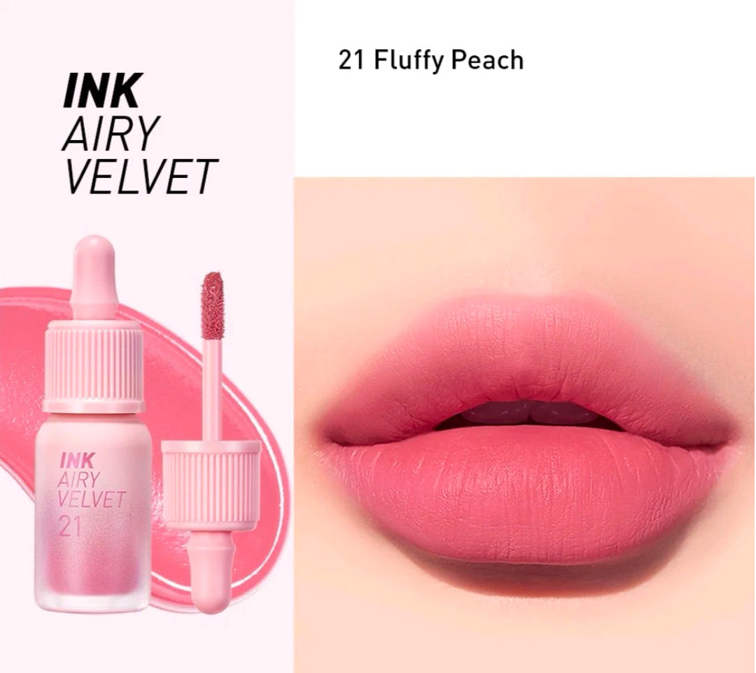 Peripera Ink Airy Velvet | 21 Fluffy Peach