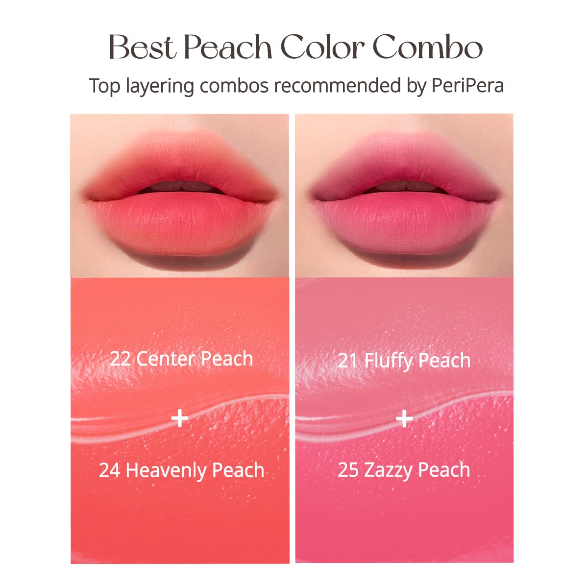 Peripera Ink Airy Velvet | 22 Center Peach