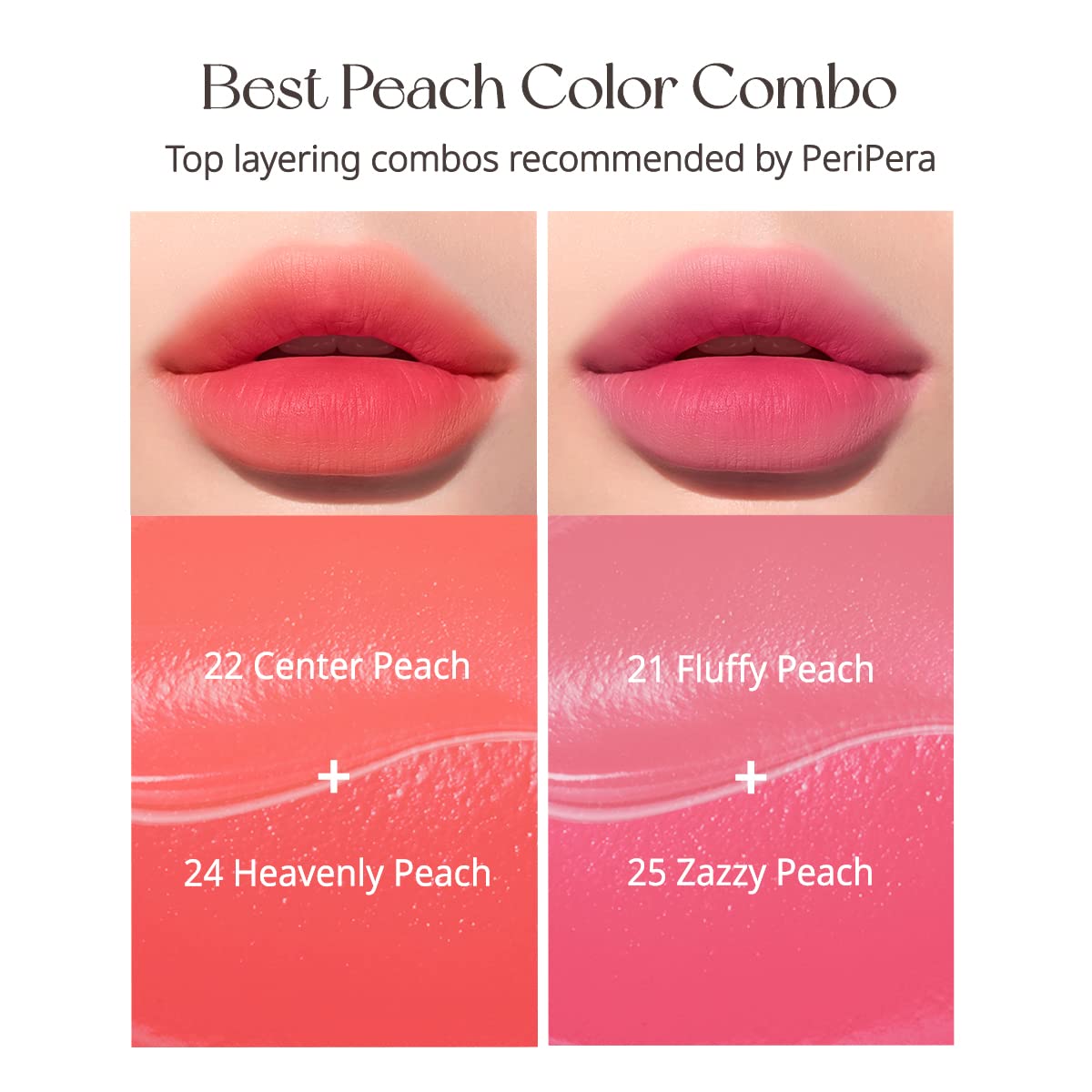 Peripera Ink Airy Velvet | 25 Zazzy Peach