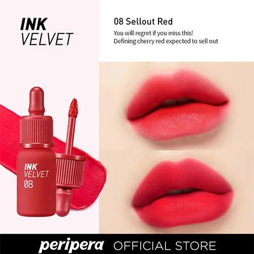 Peripera Ink Velvet | 08 Sellout Red