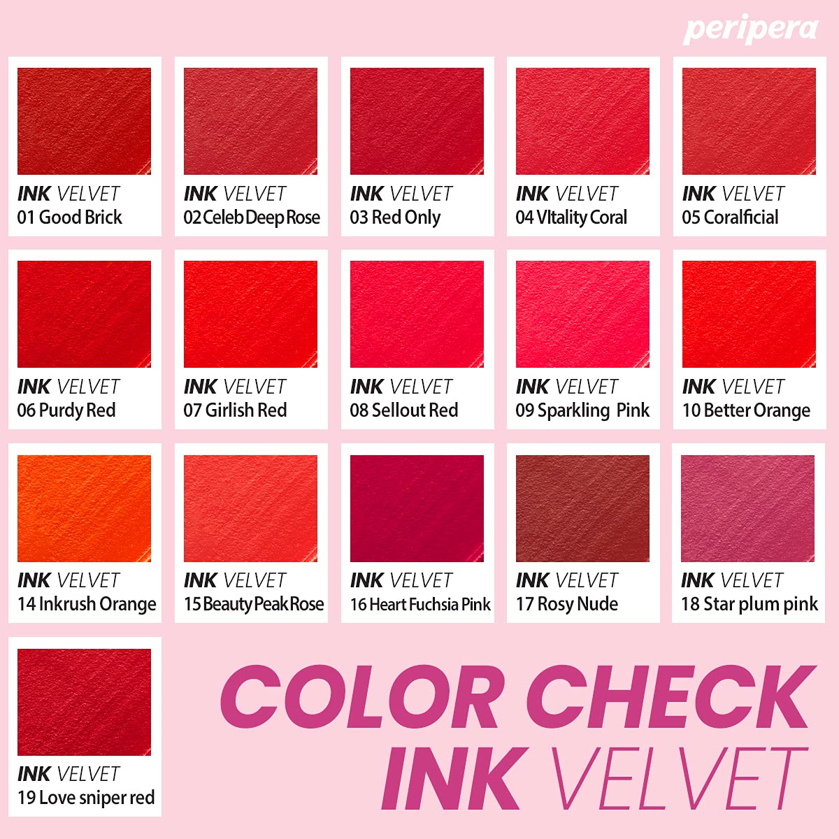 Peripera Ink Velvet | 08 Sellout Red