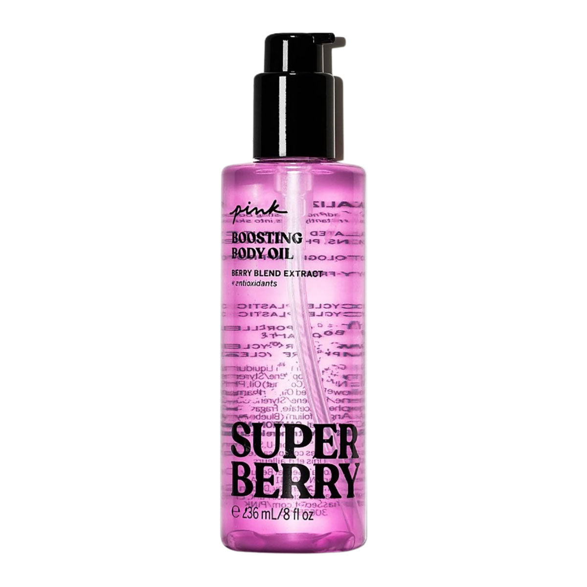 Victoria's Secret Pink Super Berry Boosting Body Oil 236 ml