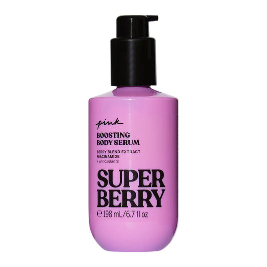 Victoria's Secret Pink Boosting Super-Berry Body Serum Berry Blend Extract + Niacinamide 198 ml / 6.7 oz