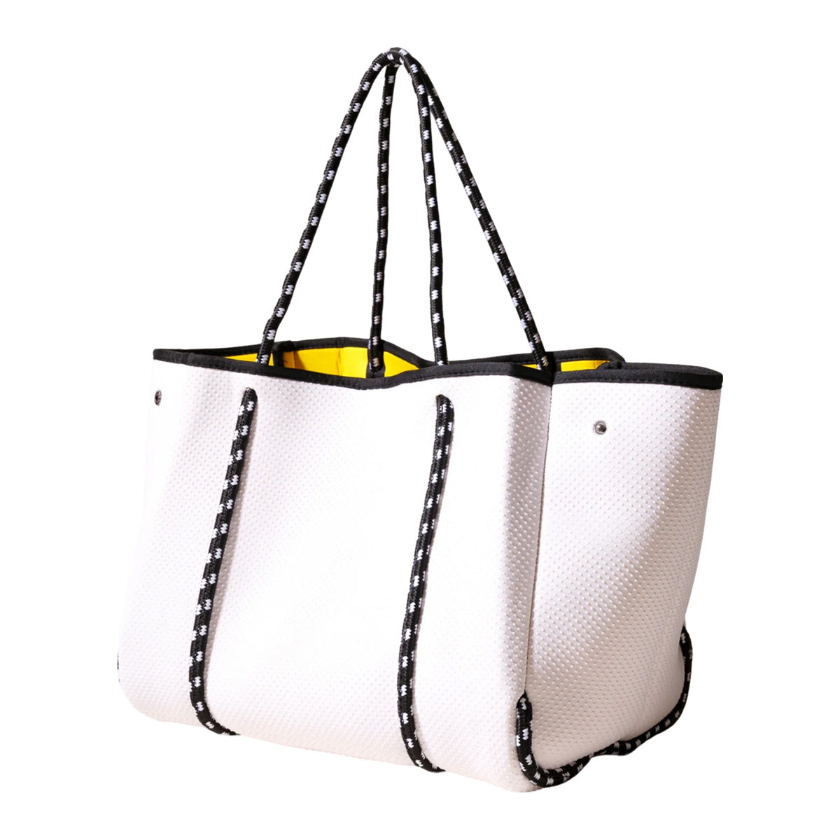 Pop Ups Brand Everyday Tote | Dotted White