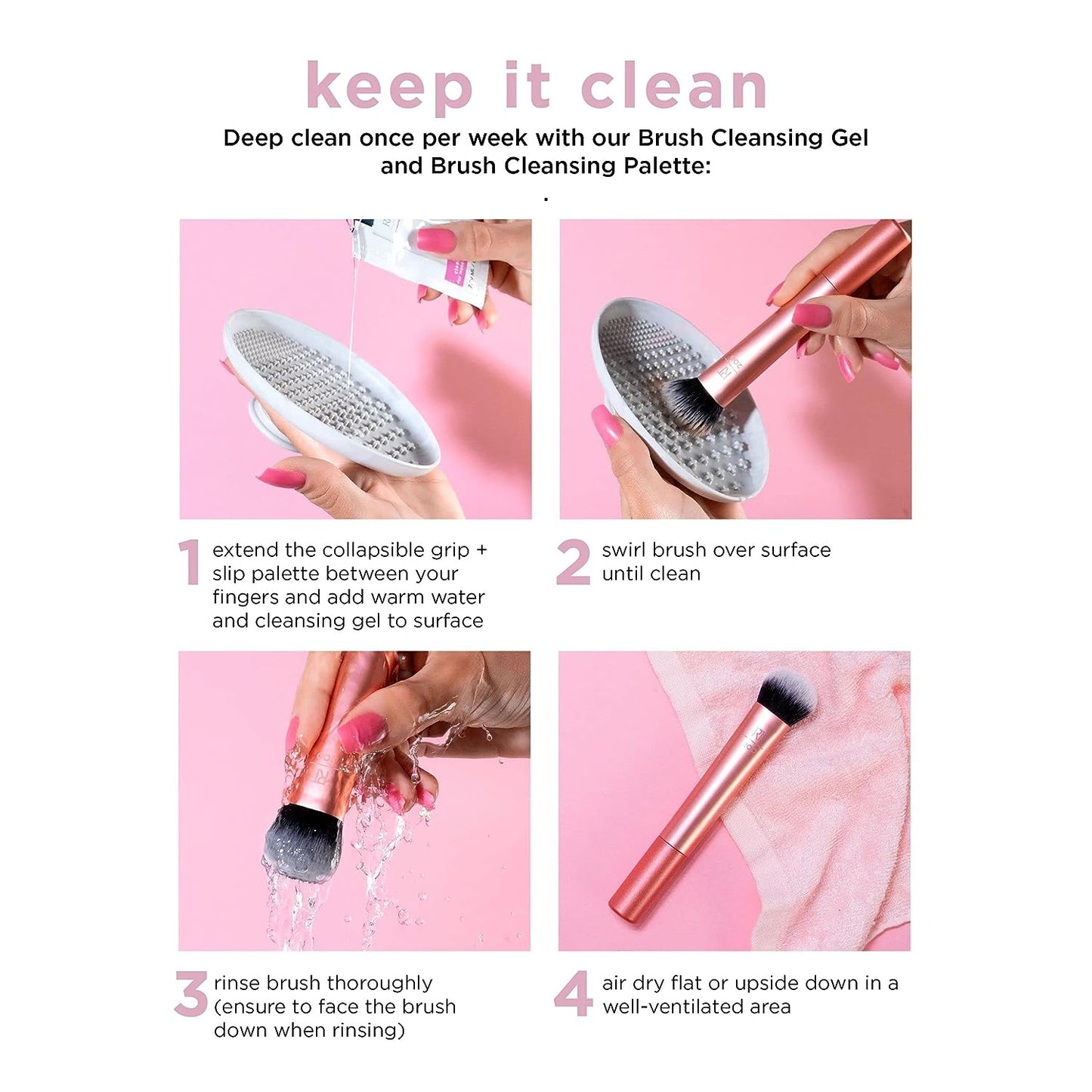 Real Techniques Everyday Eye Essentials 8 Pieces Brush Set