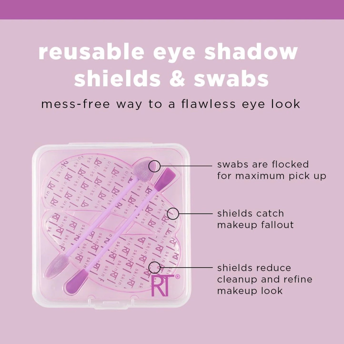 Real Techniques Reusable Eye Shields + Swabs