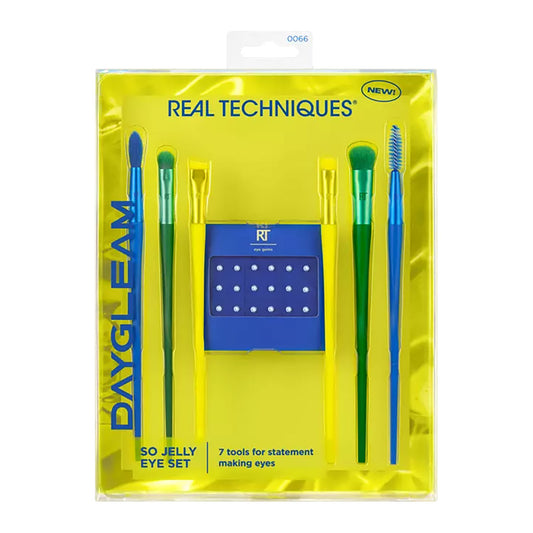 Real Techniques Daygleam So Jelly Eye Makeup Brush Set