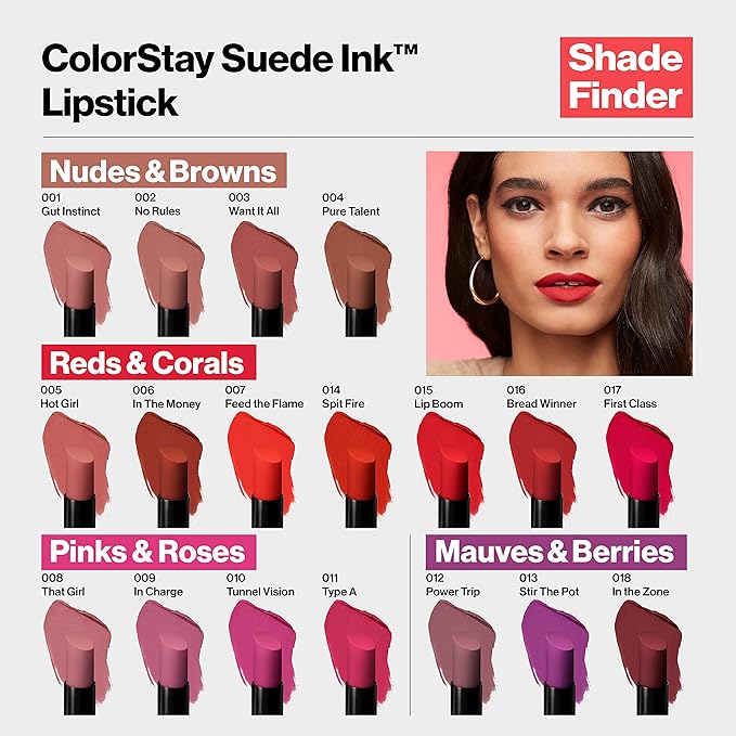 Revlon Colorstay Suede Ink | 001 Gut Instinct