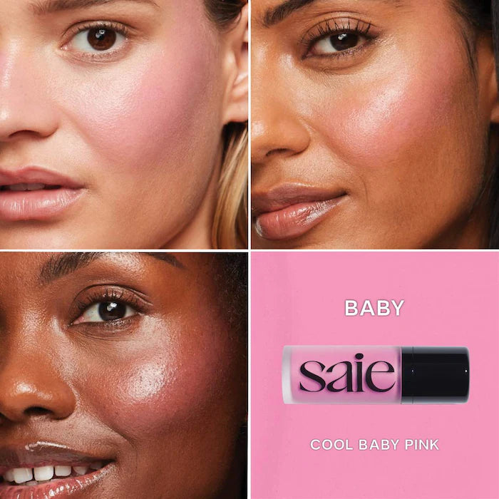 Saie Dew Blush Liquid Cheek Blush | Baby