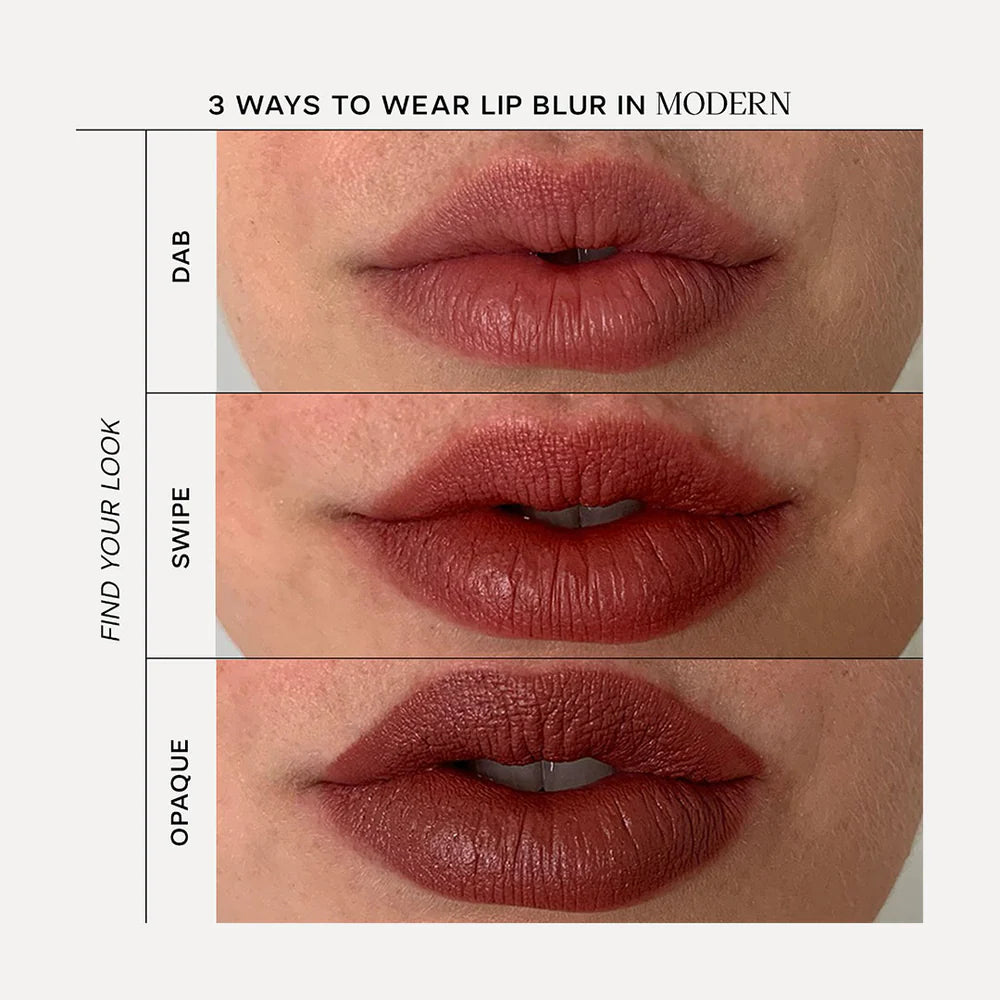 Saie Lip Blur Soft-Matte Hydrating Lipstick with Hyaluronic Acid | Modern