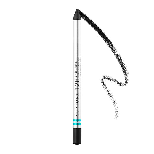 Sephora Collection 12H Colorful Contour Eye Pencil | 01 Black Lace (Matte)