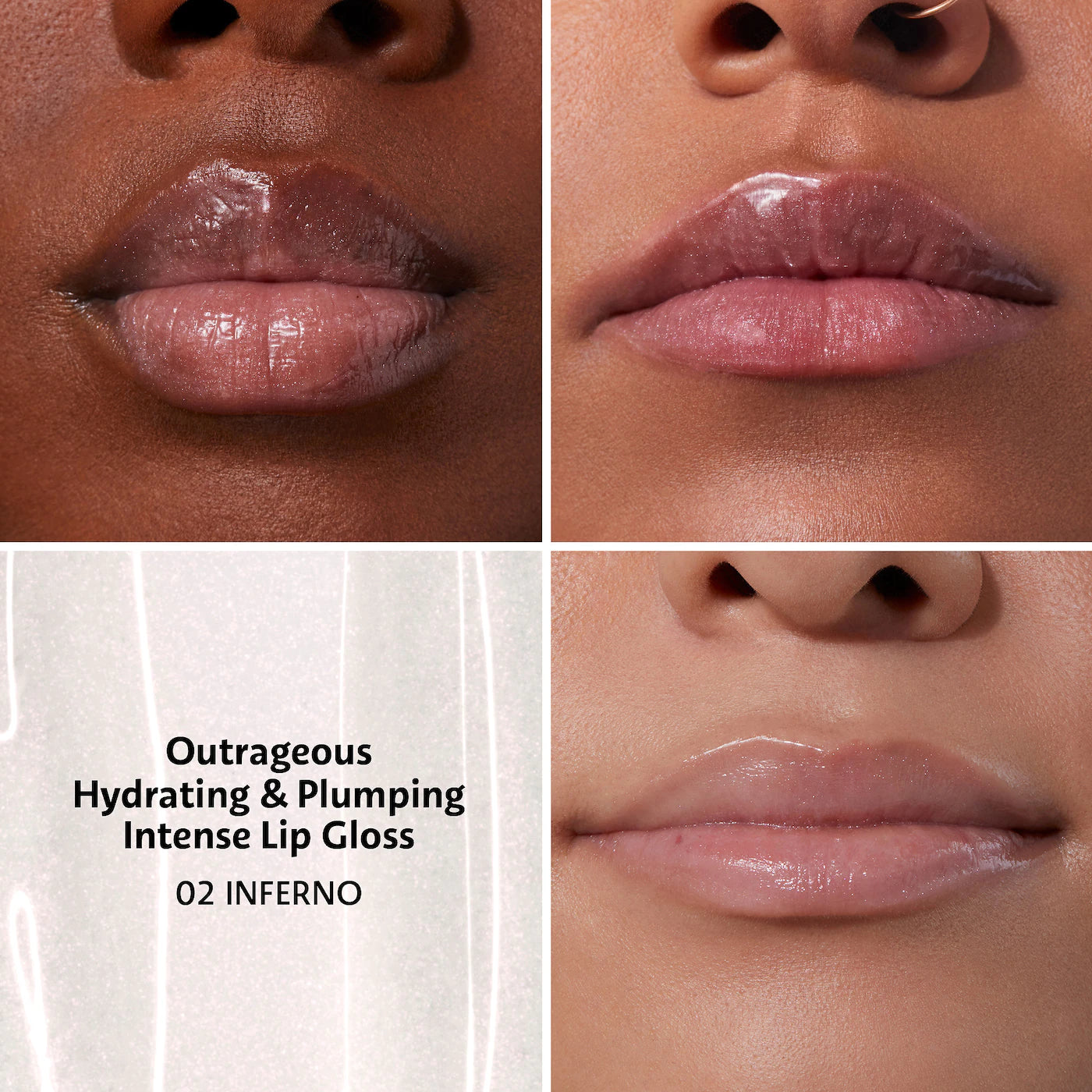 Sephora Collection Outrageous Plump Intense Hydrating Lip Gloss | 02 Inferno