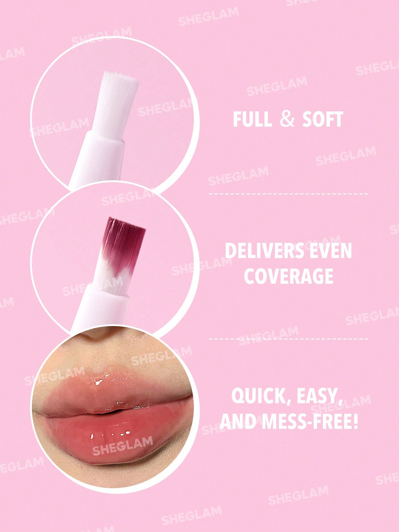 SheGlam Glow Addict Lip Balm | Peach Juice