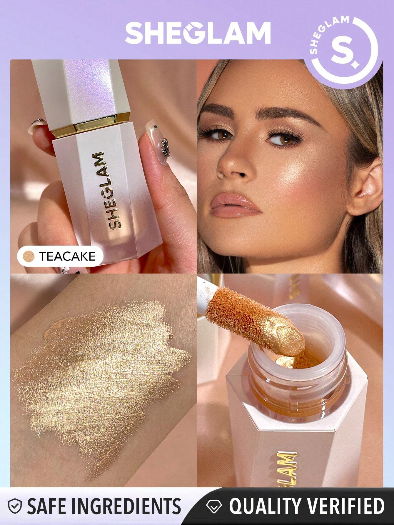 SheGlam Glow Bloom Liquid Highlighter | Tea Cake