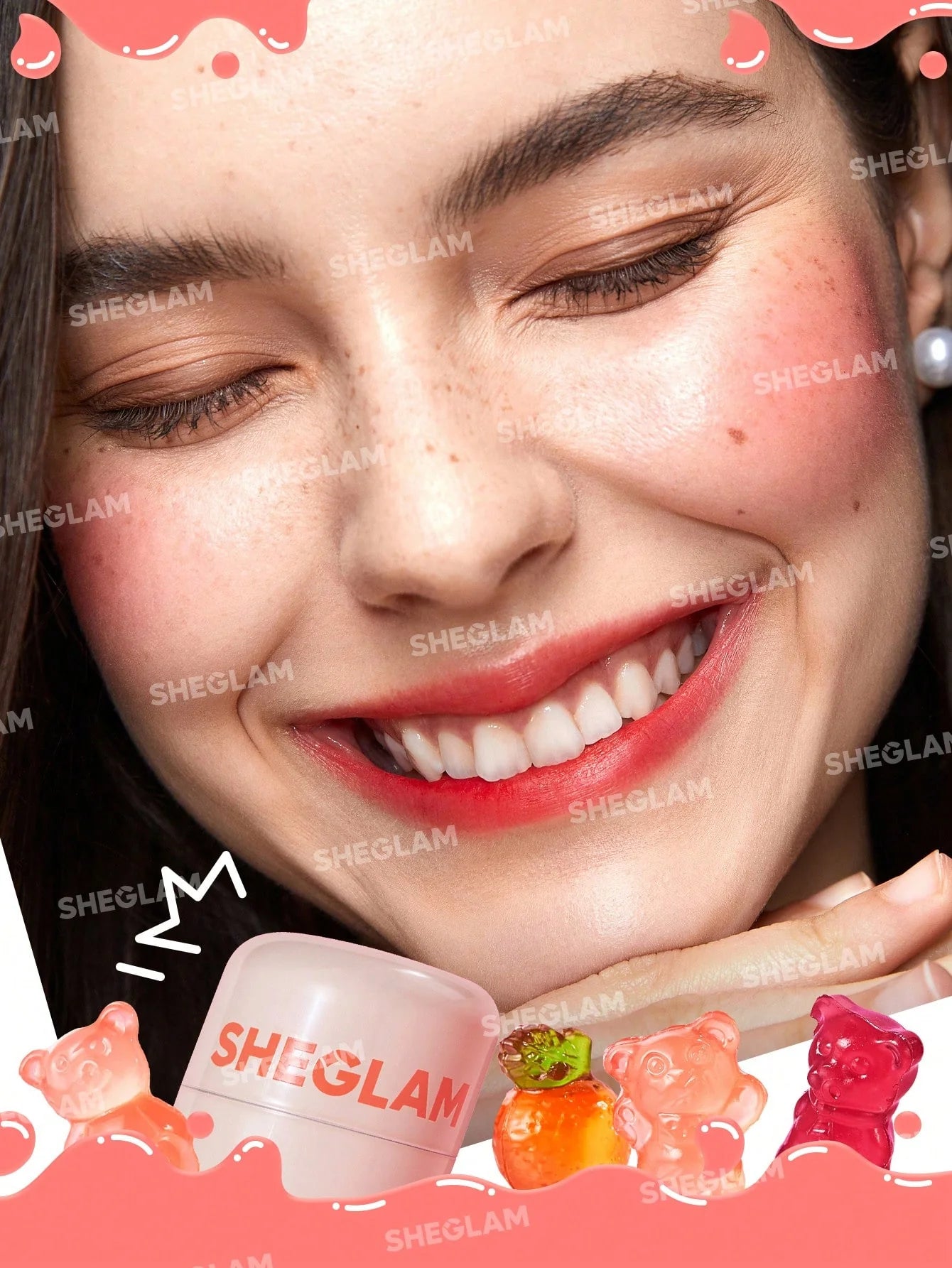 SheGlam Jelly-Licious Hydrating Lip & Blush Tint | Ahoy