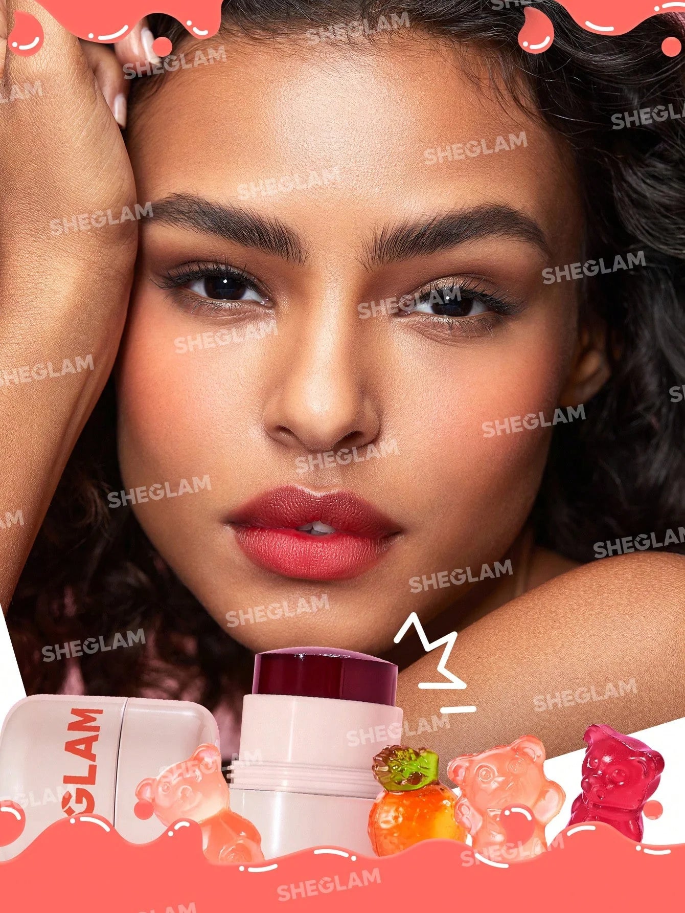 SheGlam Jelly-Licious Hydrating Lip & Blush Tint | Coucou