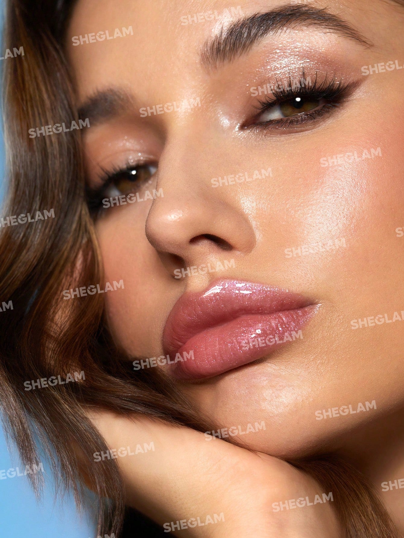 SheGlam Pout-Perfect Shimmer Lip Plumper | Violet Fizz