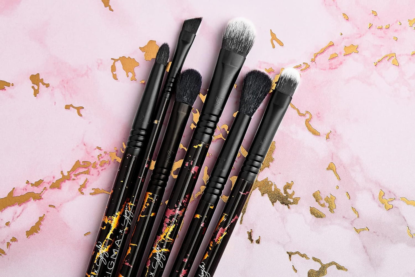 Sigma x Shayla 6 Gorgeous Eye Brushes