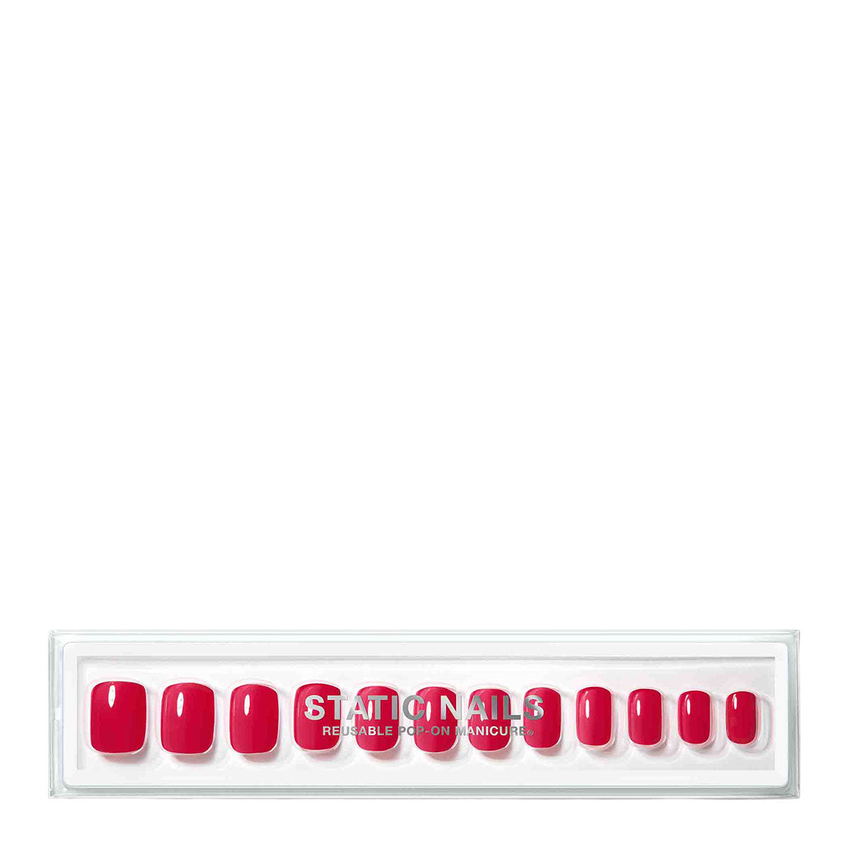 Static Nails Reusable Pop-On Manicure | Cosmo Please Square