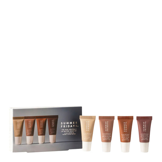 Summer Fridays The Mini Neutrals Lip Butter Balm Set