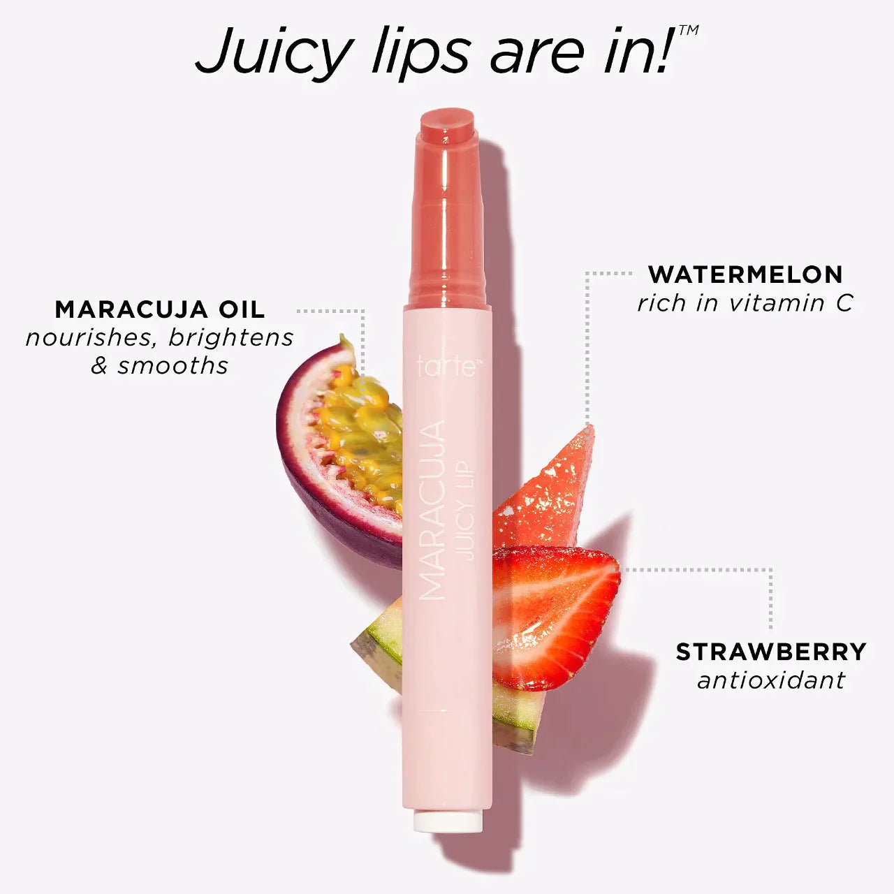 Tarte Maracuja Juicy Lip Balm | Rose