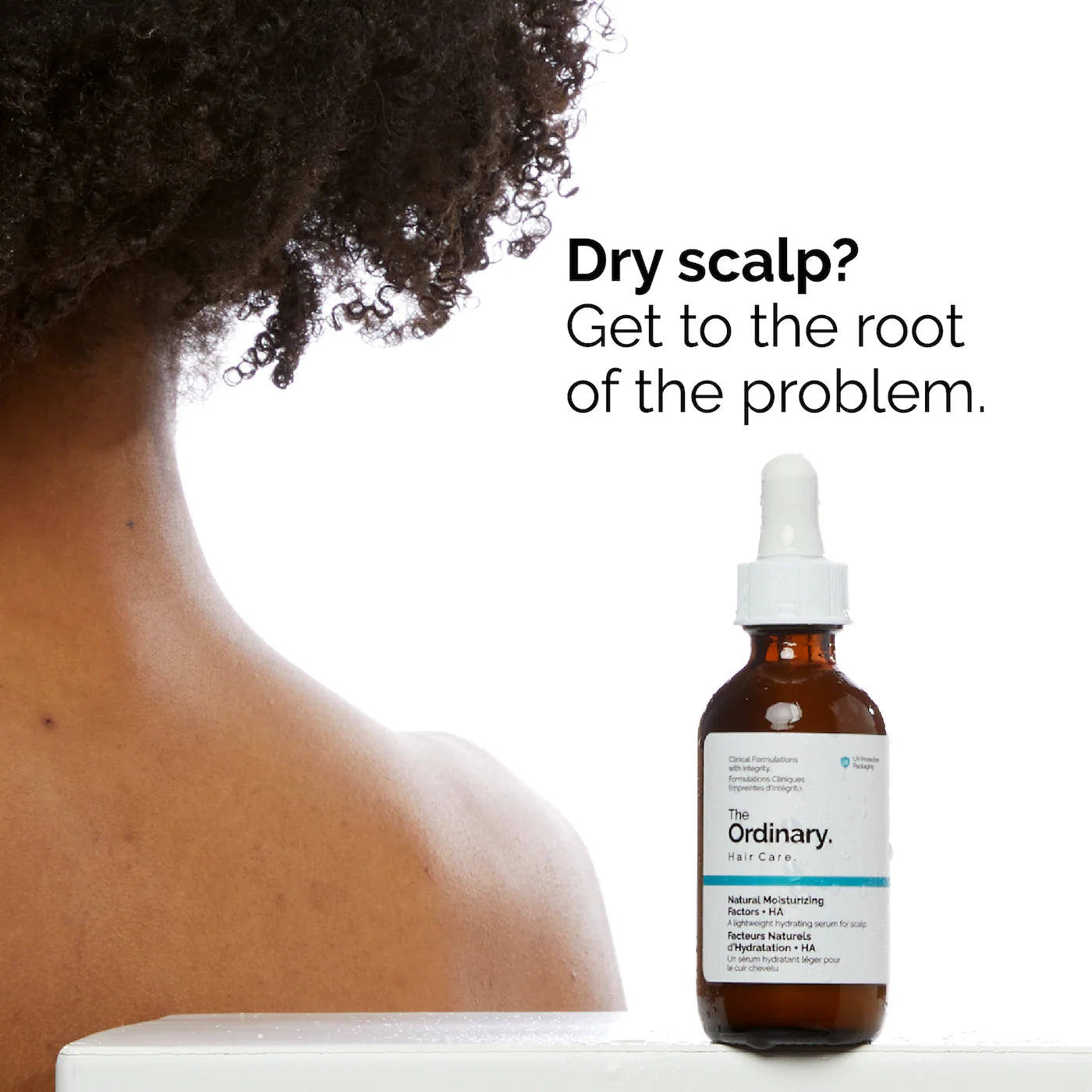 The Ordinary Hair Care Natural Moisturizing Factors + HA Hydrating Scalp Serum 60 ml