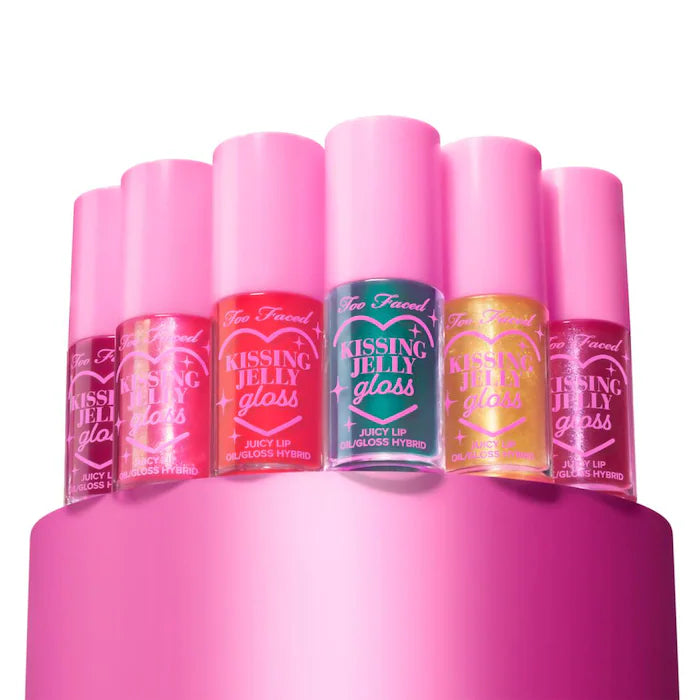 Too Faced Kissing Jelly Gloss Juicy Lip Oil Gloss Hybrid | Bubblegum