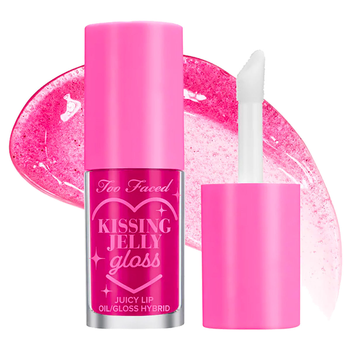 Too Faced Kissing Jelly Gloss Juicy Lip Oil Gloss Hybrid Raspberry