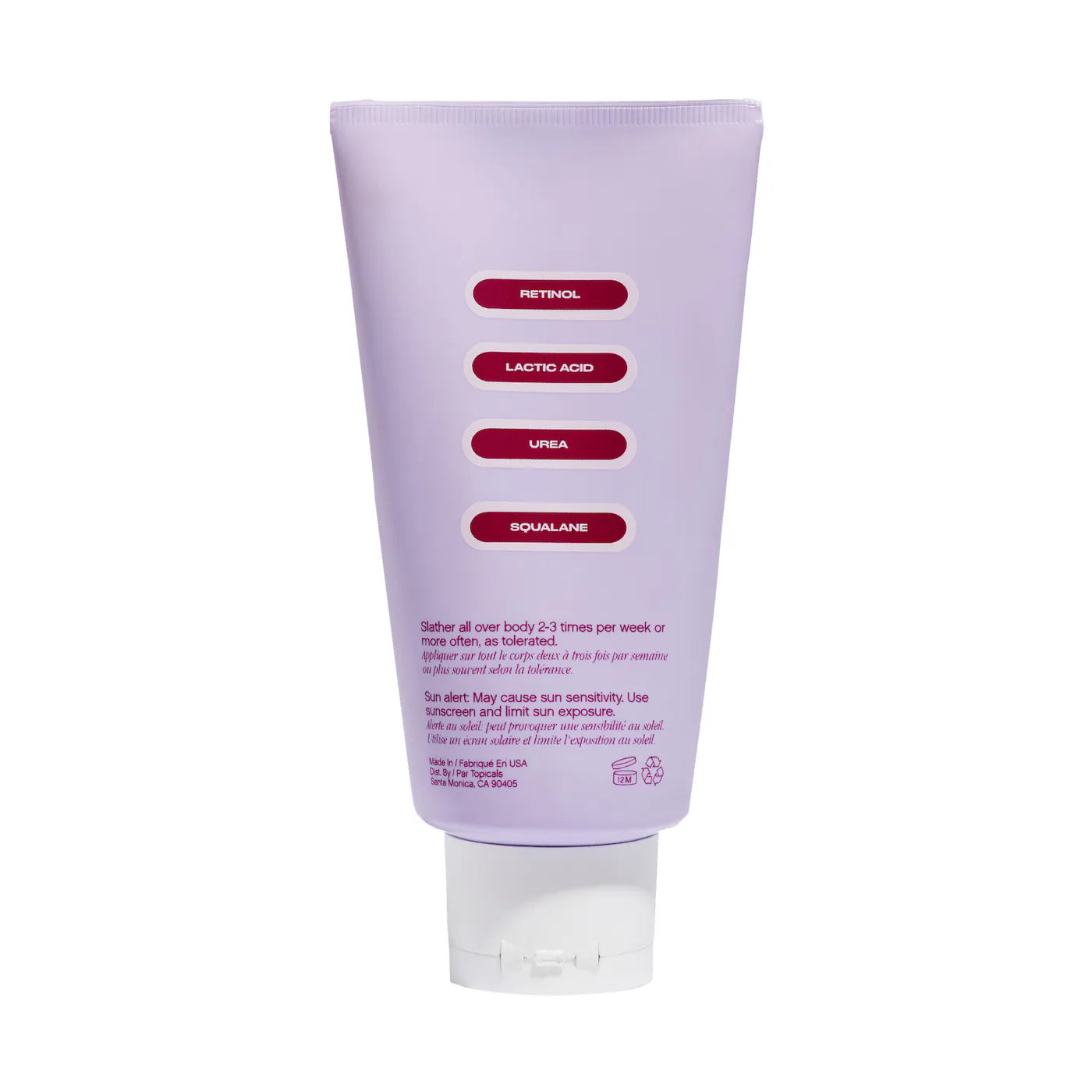 Topicals Slather Exfoliating Body Serum with Retinol and AHA's 150 ml / 5 oz