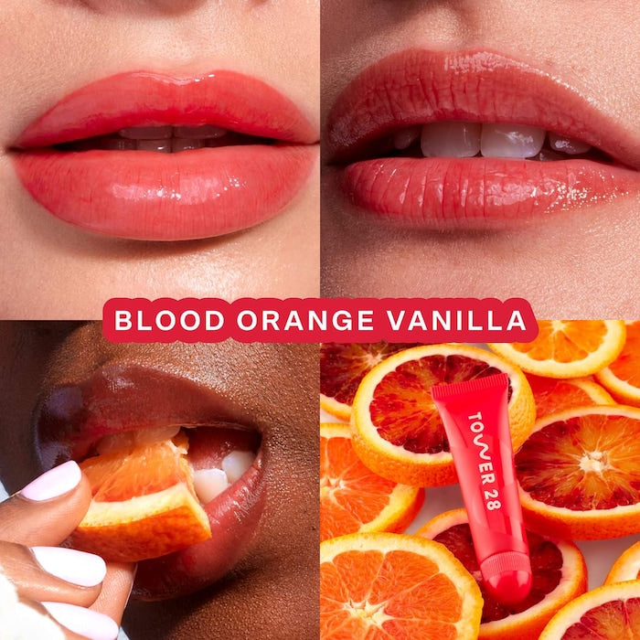 Tower 28 LipSoftie Hydrating Tinted Lip Treatment Balm | Blood Orange Vanilla