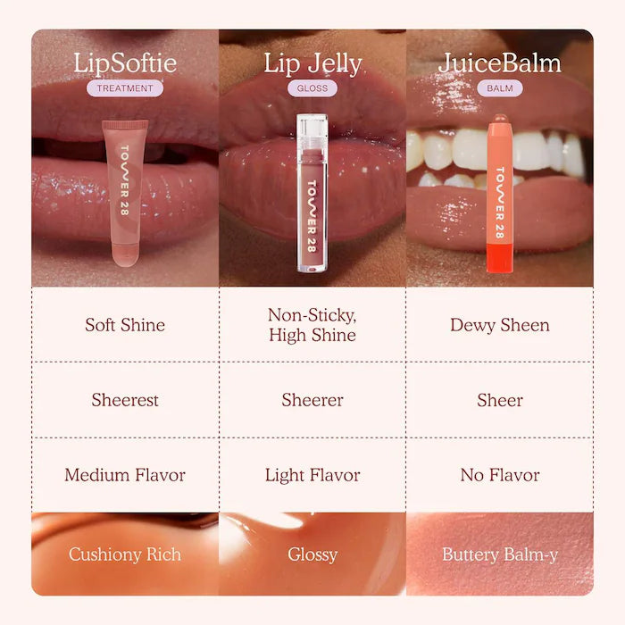 Tower 28 LipSoftie Hydrating Tinted Lip Treatment Balm | Blood Orange Vanilla