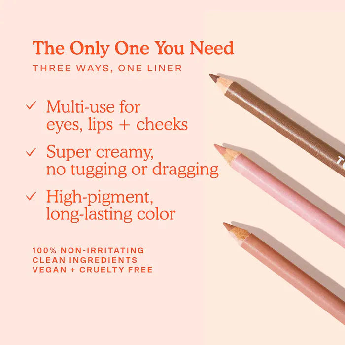Tower 28 OneLiner Lip Liner + Eyeliner + Cheek Pencil | Fill Me In