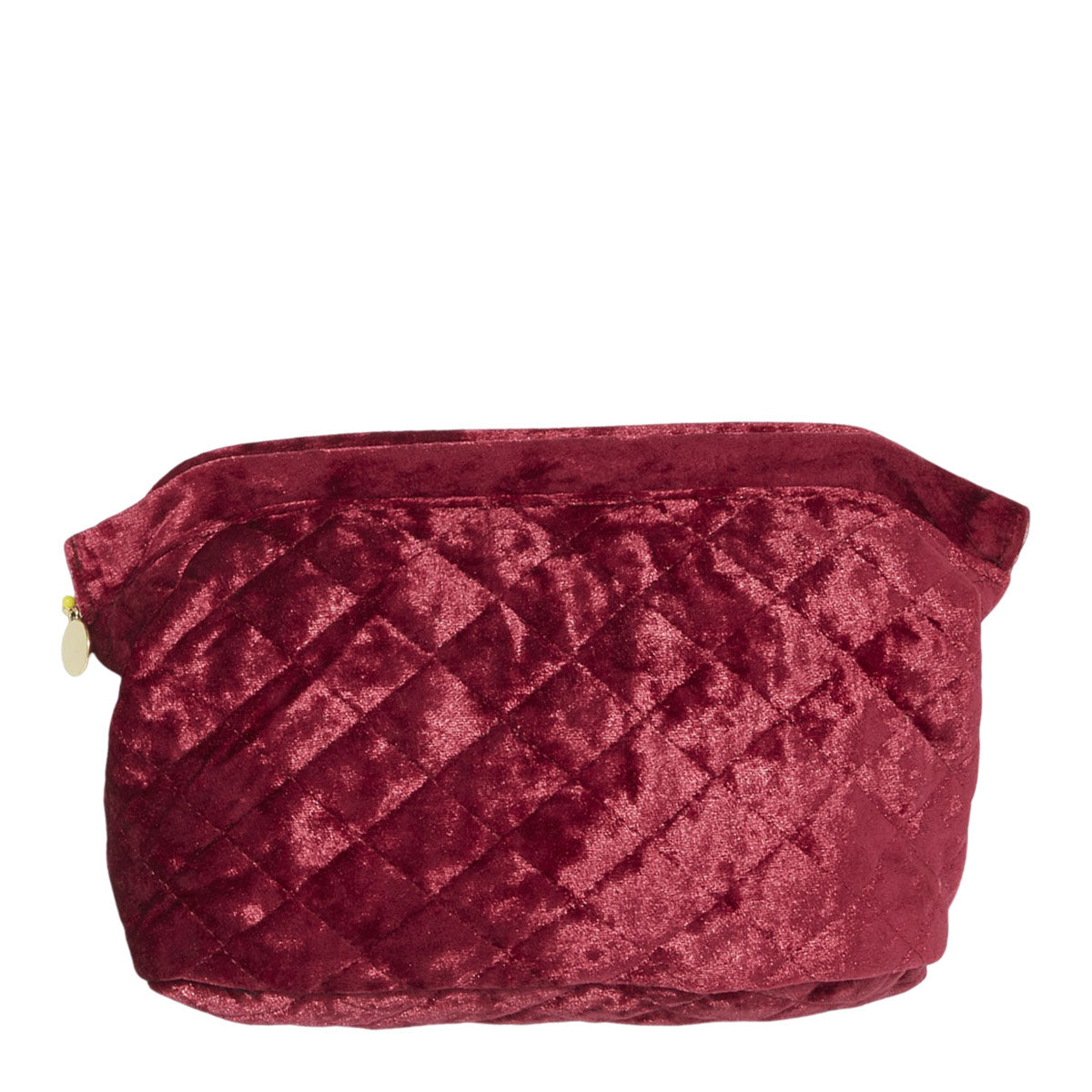 Ulta Beauty Velvet Burgundy Makeup Bag