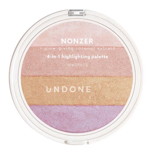 Undone Beauty Nonzer 4-in-1 Highlighting Palette