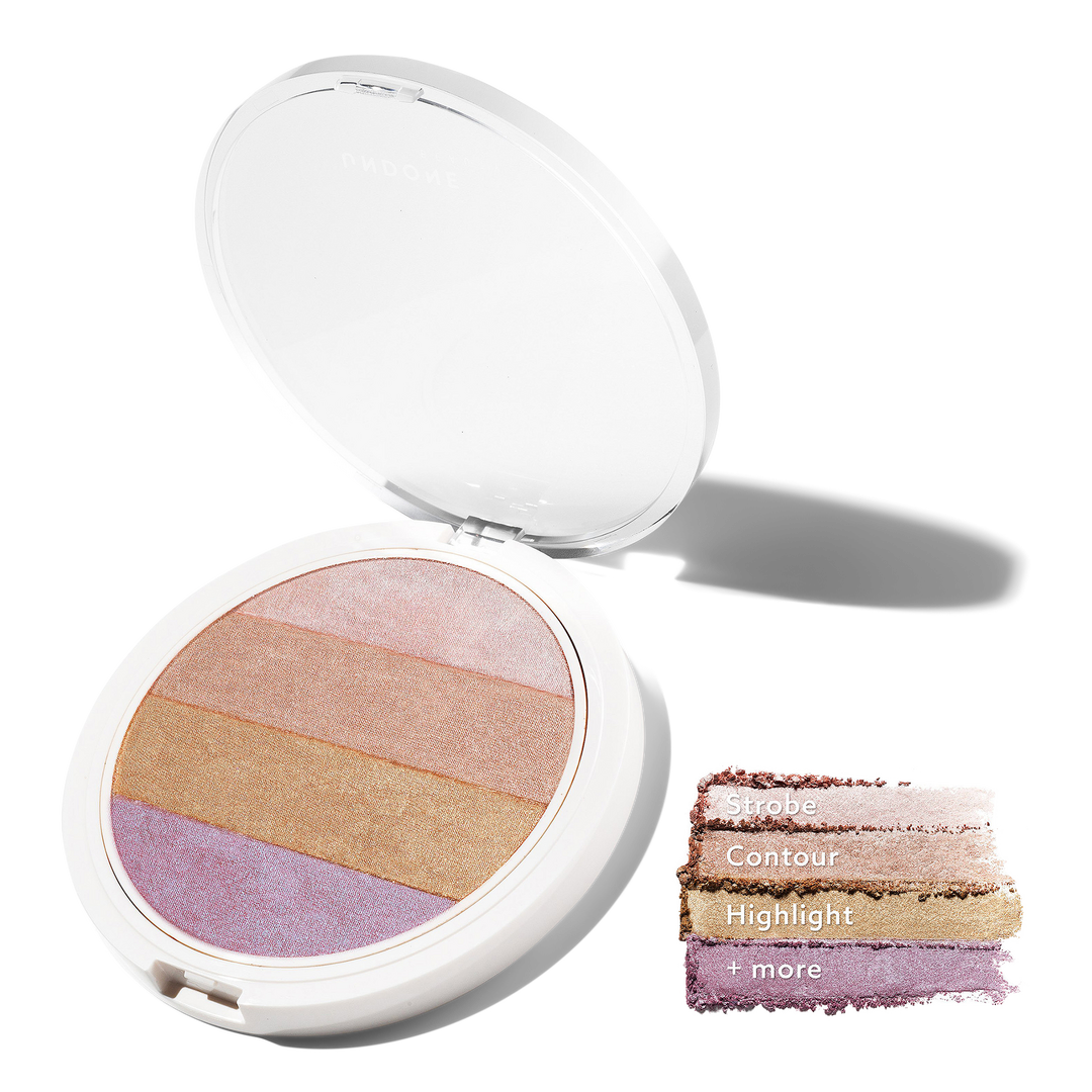 Undone Beauty Nonzer 4-in-1 Highlighting Palette